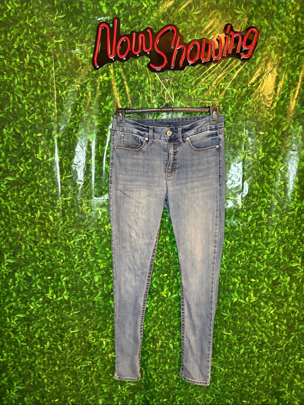 7 For All Mankind Light Blue Skinny Jeans